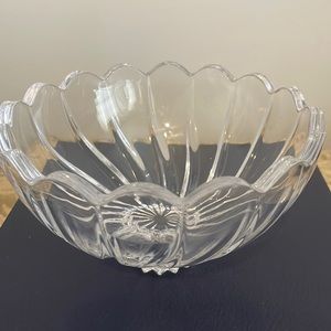 Crystal bowl. Beautiful accent for home